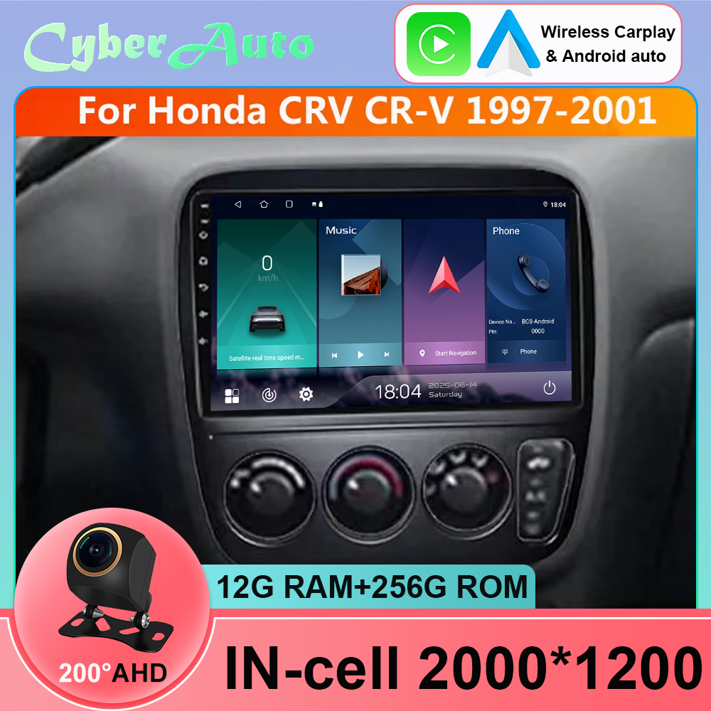 Cr Touch - Autoradio Android 15 für Honda CRV