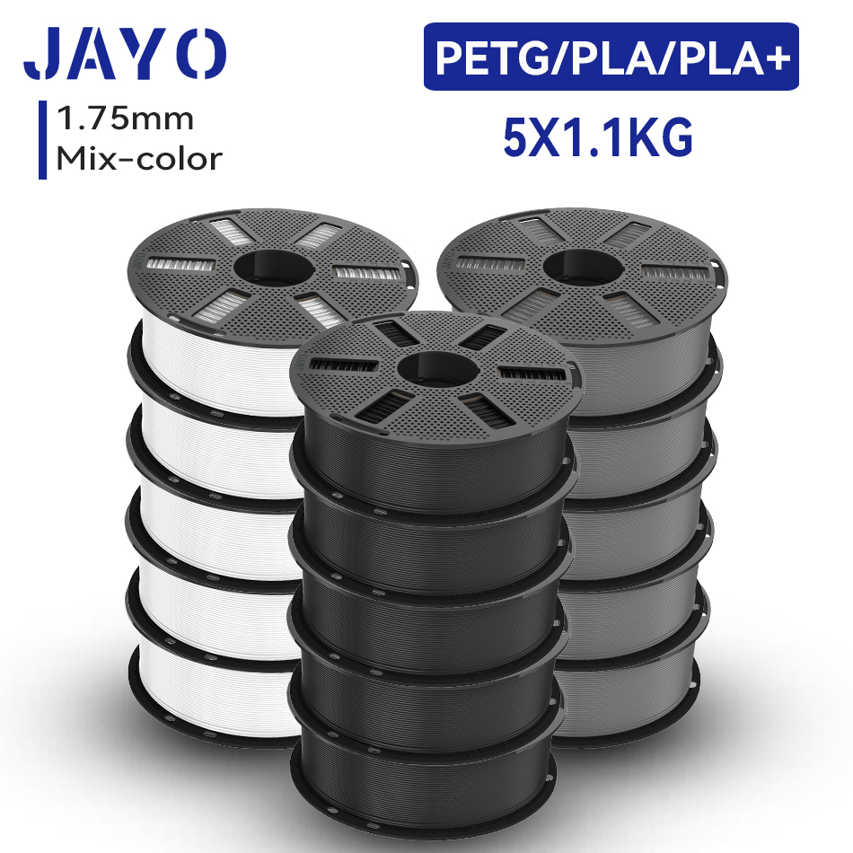Filament 1.75 - JAYO 3D PETG/PLA/PLA PLUS Druckerfilament 1,75