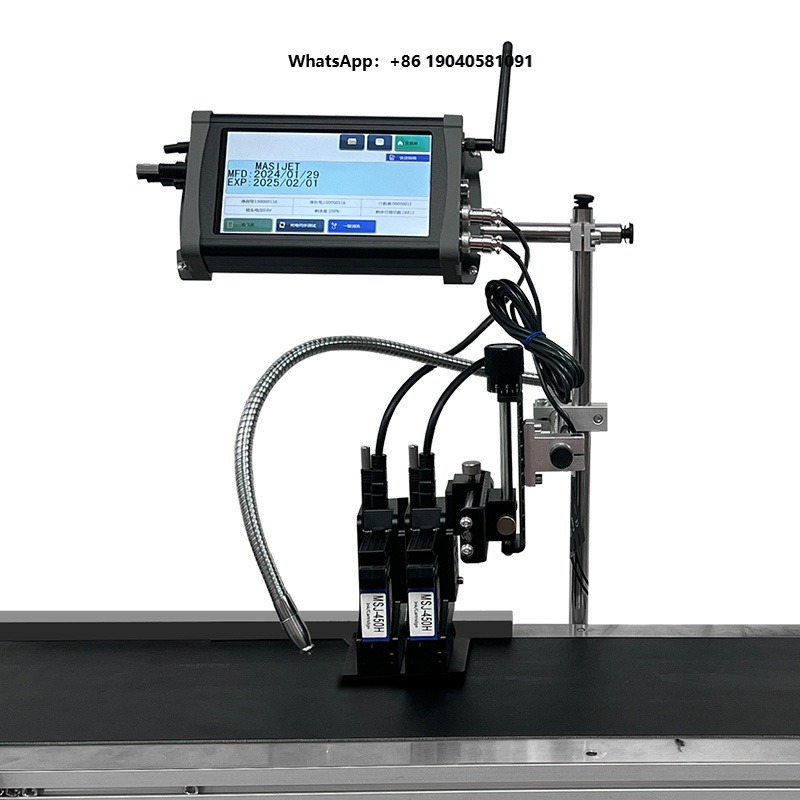 Printer Nozzle - 600DPI Dual-Düsen 50,8mm TIJ Tintenstrahldrucker, Mehrsprachiger