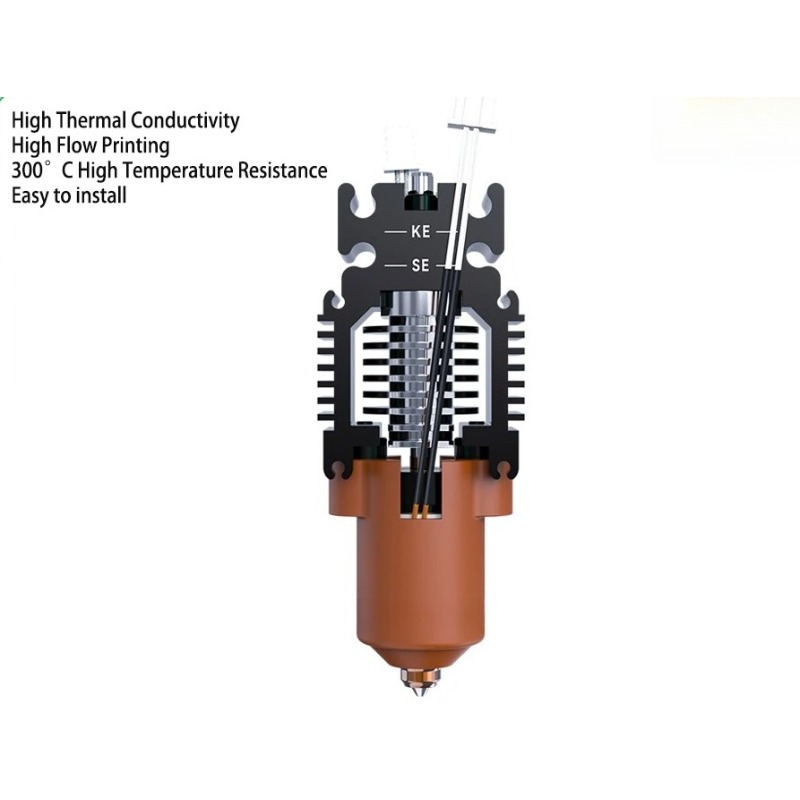 60W Hochleistungs-Keramik-Heiz – High Flow Ceramic Hotend Bewertung und Preis
