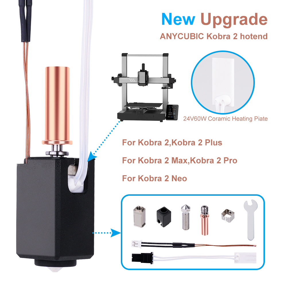 Hotend-Kit für Anycubic Kobra  – Hotend Assembly Bewertung und Preis