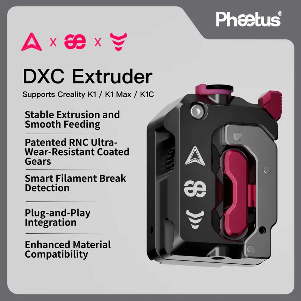 Phaetus DXC V1.1 Extruder ohne – Nozzle Tungsten Bewertung und Preis