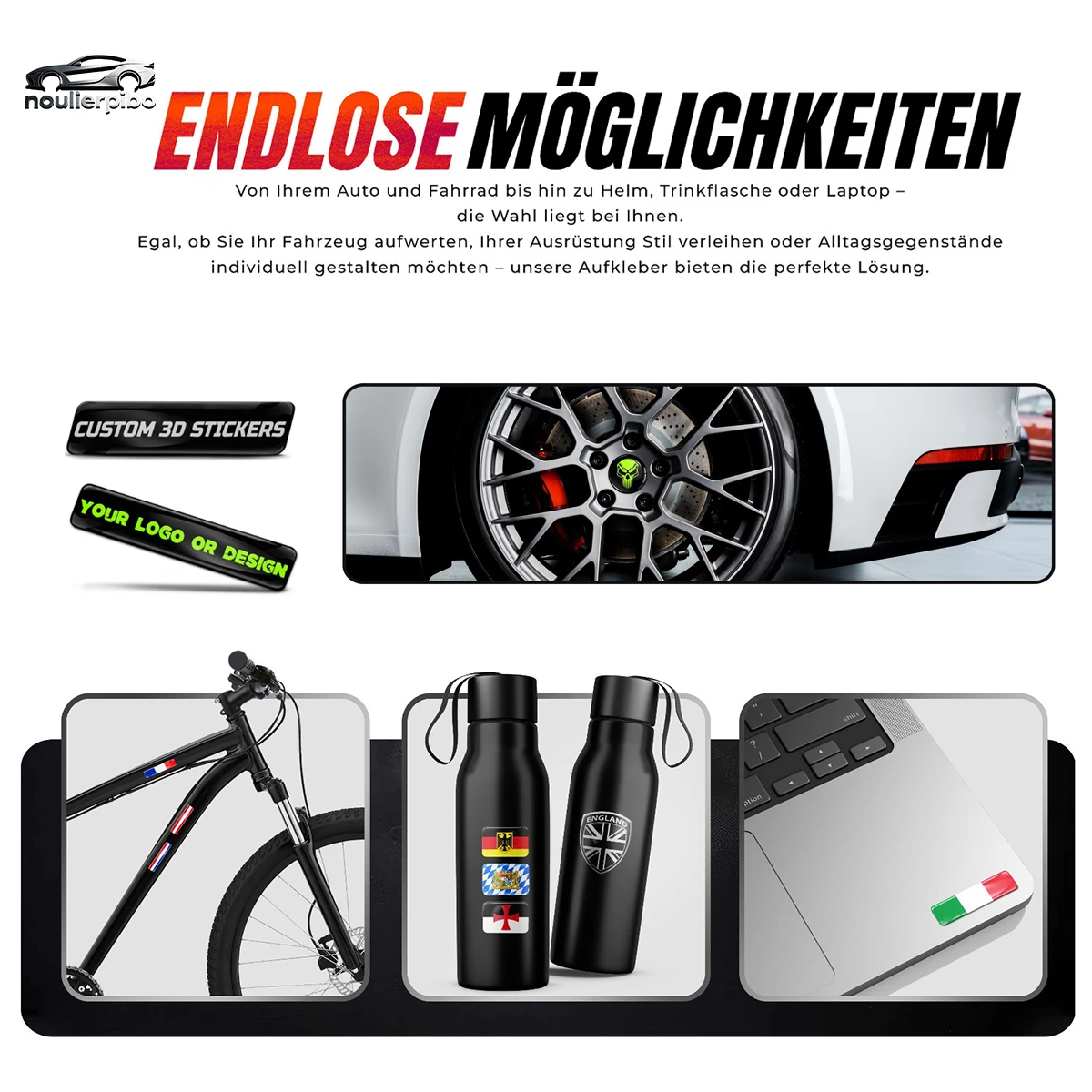 Individueller 3D-Harz-Autoaufk – Uv Resin Bewertung und Preis