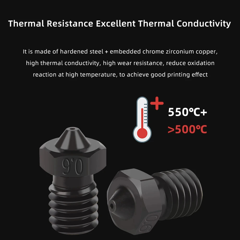 E3D Düse 0,2/0,4/0,6/0,8mm Geh – Nozzle Tungsten Bewertung und Preis