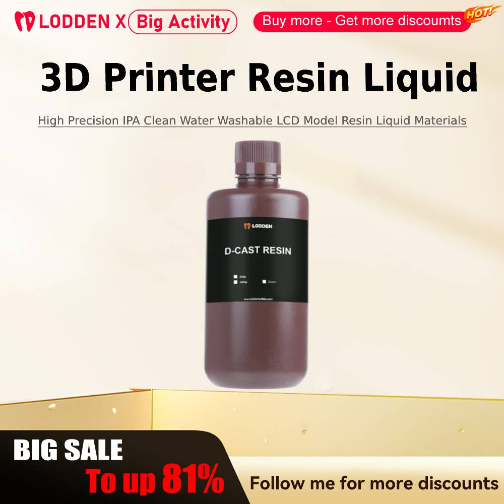Lodden 3D-Drucker-Harzflüssigk – Resin Printer Bewertung und Preis