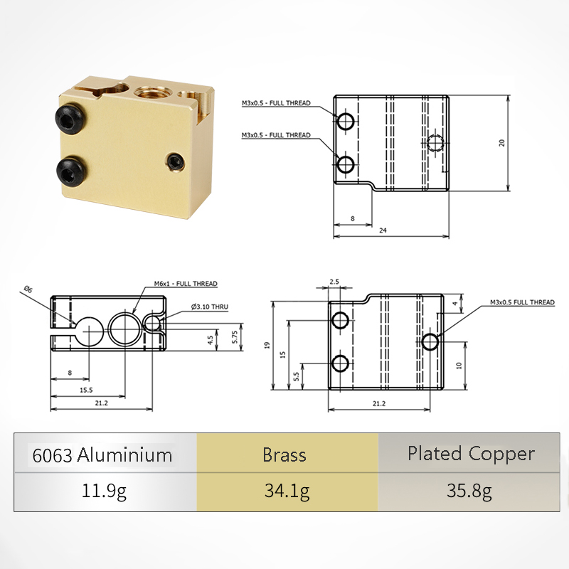 Hohe Qualität PT100 Volcano Be – Direct Drive Extruder Bewertung und Preis