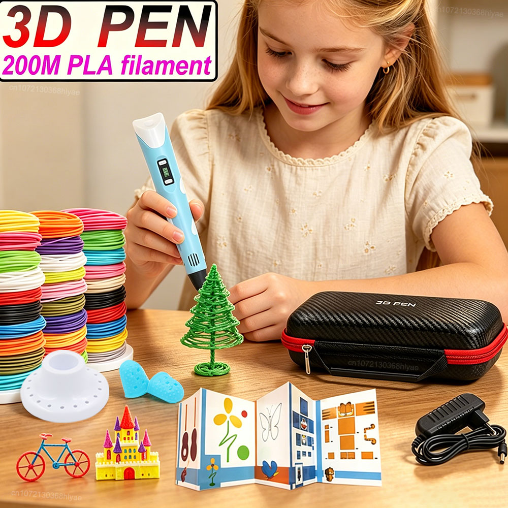 Neuer 3D-Stift für Kinder mit  – Pla Filament Bewertung und Preis