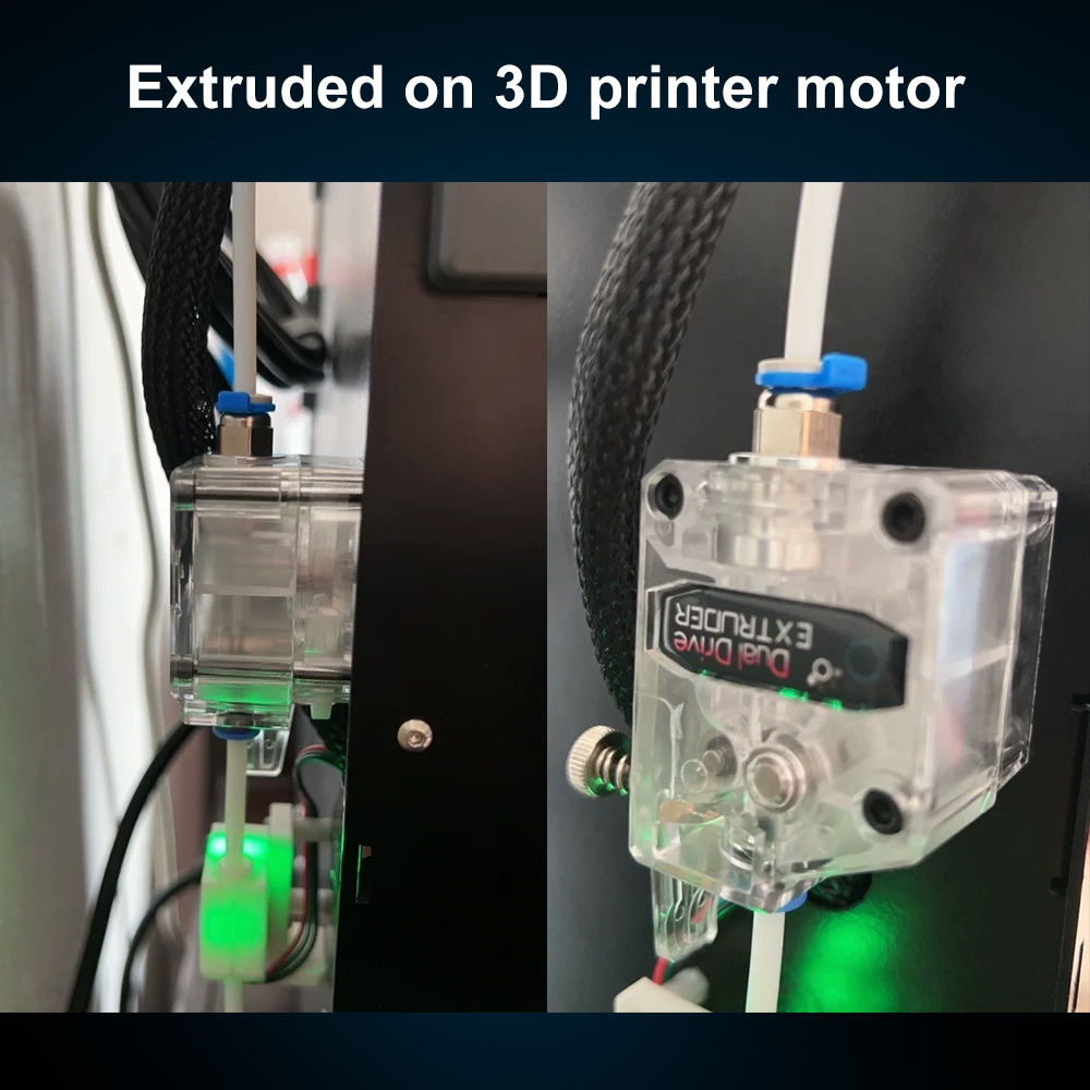 Transparentes DDB Dual Drive G – Direct Drive Extruder Bewertung und Preis