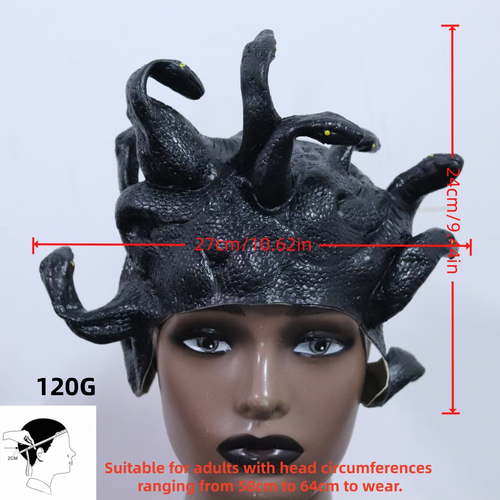 Medusa Latex-Perücke, Horror-S – Cobra Extruder Bewertung und Preis