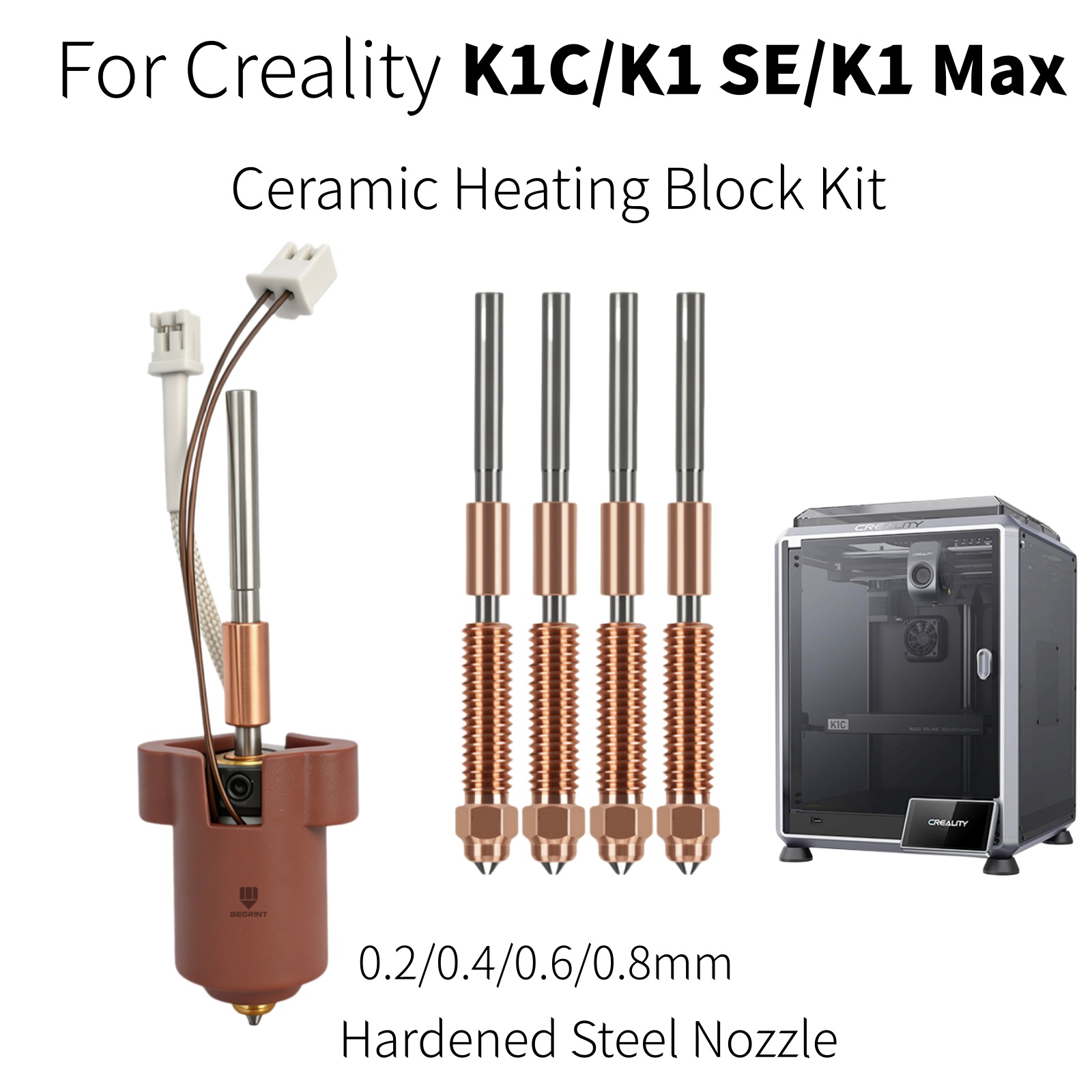 Für Creality K1C K1 MAX Hotend – Hotend Assembly Bewertung und Preis
