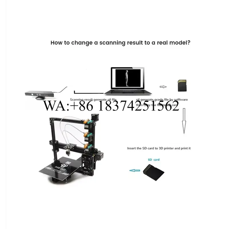 Wmwmnu Hochpräziser ZS1 3D-Sca – Handheld 3D Scanner High Precision Bewertung und Preis