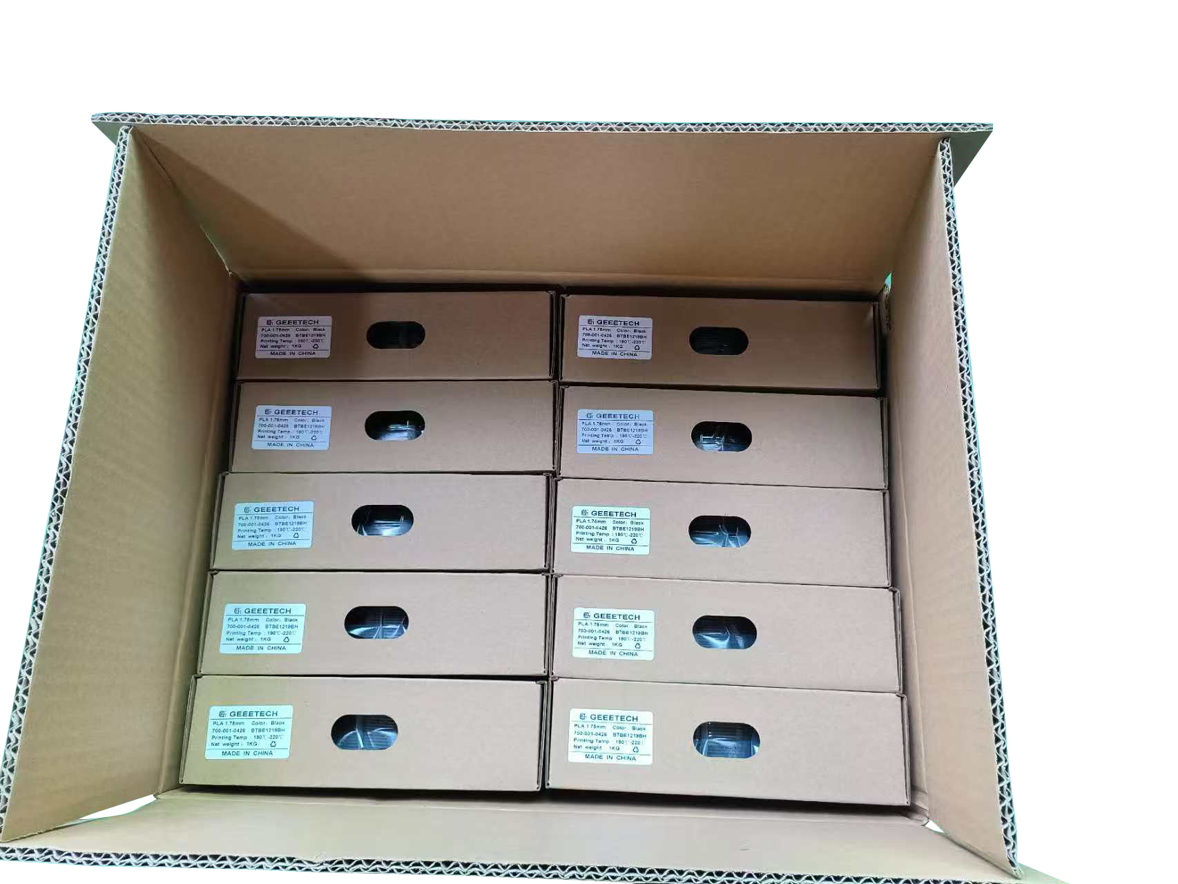 GEEETECH 10 kg in einer Box ma – Filament 1.75 Bewertung und Preis