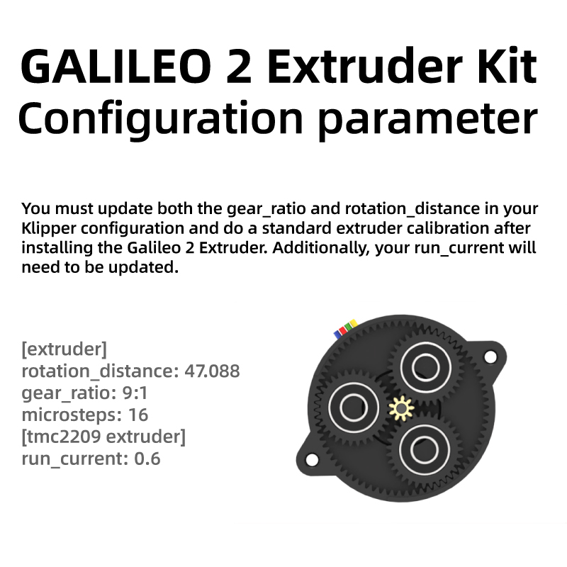 Mellow Galileo 2-Kit LDO (G2E  – Nozzle Tungsten Bewertung und Preis