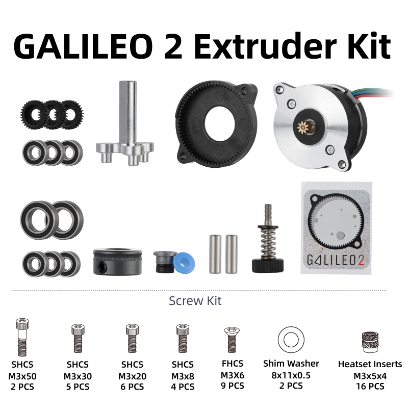 Mellow Galileo 2-Kit LDO (G2E  – Nozzle Tungsten Bewertung und Preis